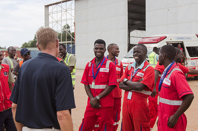 Smiling Paramedics Training Session Smiling Paramedics Training Session